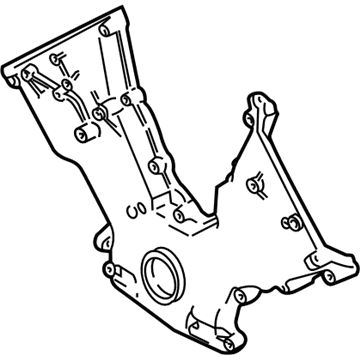 Ford F8ZZ-6019-CA Cover - Cylinder Front