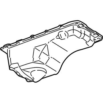 Ford XR3Z-6675-DA Pan Assembly - Engine Oil