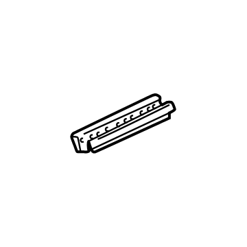 F57Z-7813286-A Ford Scuff Plate Retainer, Rear Illustration 1 of 1
