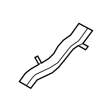 Ford DT1Z-18491-B Duct - Heater Outlet