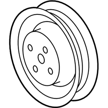 Ford Ranger Water Pump Pulley - 1L5Z-8509-AF