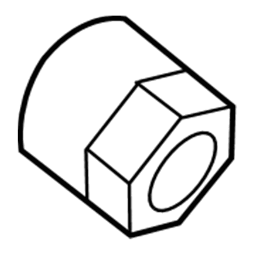 Mercury 2L1Z-1A160-BA Nut - Sealing