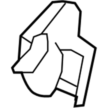Ford 7T4Z-7862186-KB Outer Cover, Camel, Driver Side 7T4Z-7862186-KB Ford Outer Cover, Camel, Driver Side Illustration 1 of 1