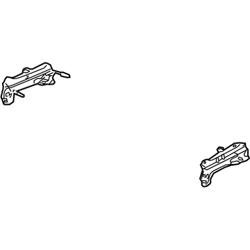 3F2Z-1661704-BA Ford Seat Track, Rear Passenger Side Illustration 1 of 1