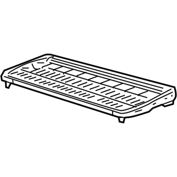 Ford 3F2Z-1763160-AA Seat Frame, Rear 3F2Z-1763160-AA Ford Seat Frame, Rear Illustration 1 of 1