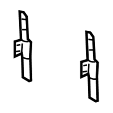 3F2Z-1661346-CAA Ford Side Cover, Rear Center Passenger Side Illustration 1 of 1