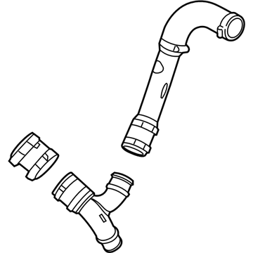 Ford DB5Z-6C646-K Duct - Air