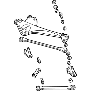 Ford Taurus Wiper Linkage - 4F1Z-17566-BA