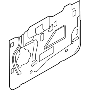 Ford 9L3Z-18237A05-A Shield - Water Splash