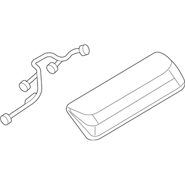 Ford 7L3Z-13A613-B Lamp Assembly - Rear - High Mounted