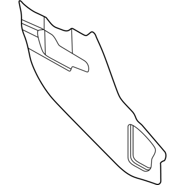 Ford JL1Z-78237A04-A Shield - Water Splash