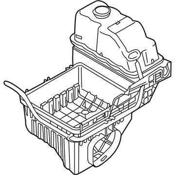Ford BL3Z-8A080-B Tank Assembly - Radiator Overflow