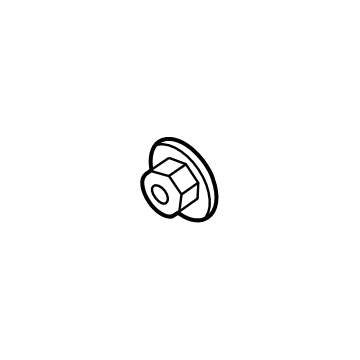 Ford -W711059-S437 Nut