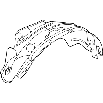 Ford N2DZ-16103-A Guard - Front Splash