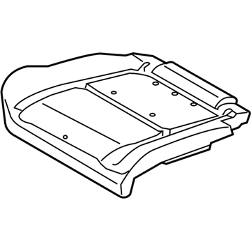 Ford CJ5Z-7863840-A Pad - Rear Seat Cushion