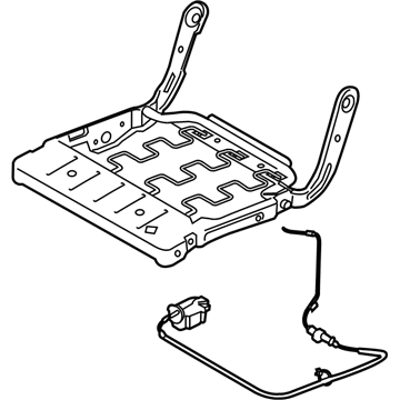 Ford EU5Z-9663160-A Frame And Spring - Rear Seat Cushion