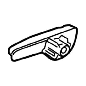 Ford CJ5Z-7862418-AA Handle - Seat Back Adjusting
