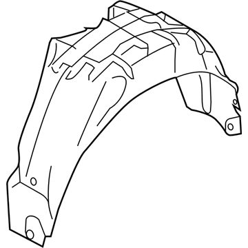 Ford AM5Z-58278B50-C Filler - Quarter Panel