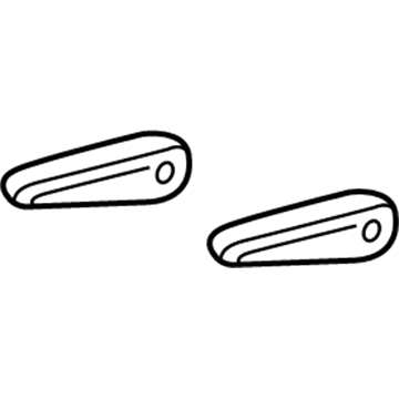 Mercury 3F2Z-17644A18-AAA Armrest Assembly