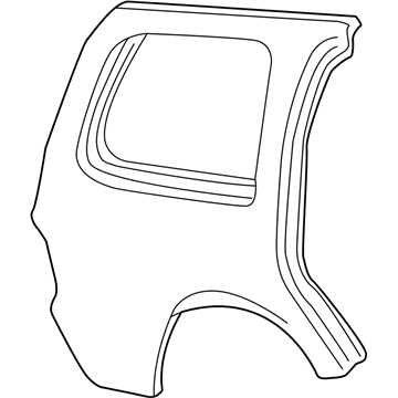 Ford F75Z-7827840-AA Panel - Body Side