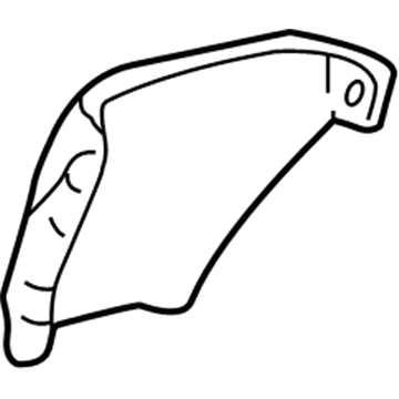 Ford F75Z-7828370-AA Shield - Splash - Wheel