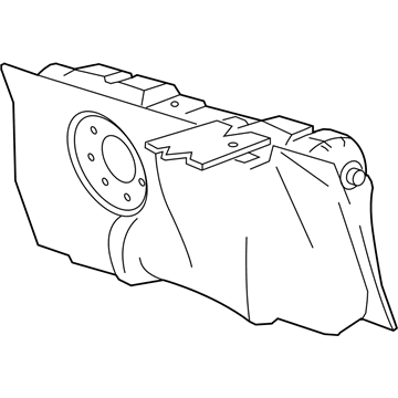 Ford XW7Z-9002-AA Tank Assembly - Fuel