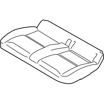 Ford KT1Z-1763841-E Pad - Rear Seat Cushion