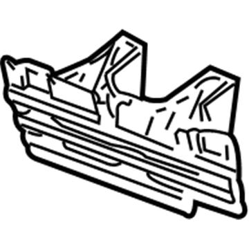 Ford F7UZ-15017A28-AA Brace