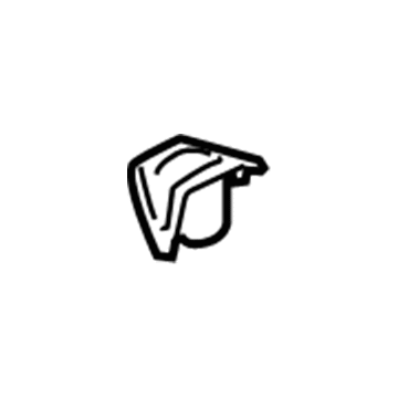 Ford BK3Z-6131112-AH Trim Assembly - Quarter Upper