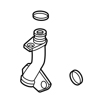 Lincoln PZ1Z-6L092-A Oil Outlet Tube