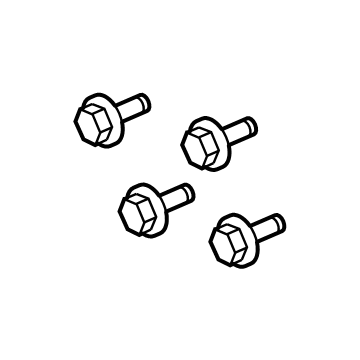 Ford -N806282-S437 Screw And Washer Assembly