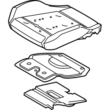 Ford PR3Z-63632A22-B Pad - Seat Cushion