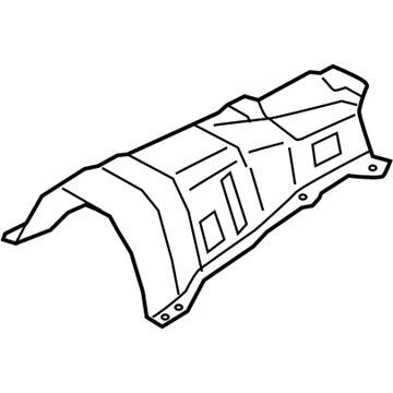 Ford AV6Z-1711434-A Heat Shield