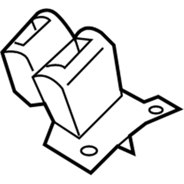 Lincoln GD9Z-5460045-AE Buckle Assembly - Seat Belt