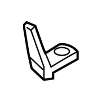 Lincoln GD9Z-54613D10-AA Guide - Rear Seat Belt