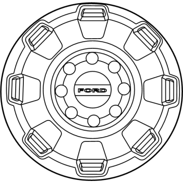 Ford PC3Z-1007-J Wheel Assembly