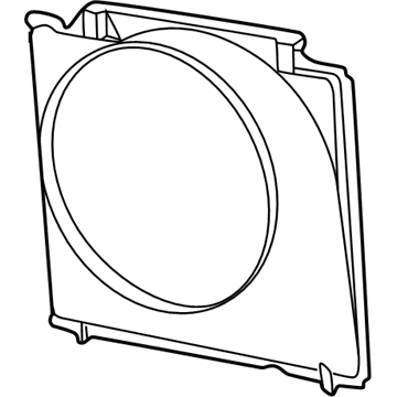 Ford E-350 Super Duty Fan Shroud - 3C3Z-8146-AJ