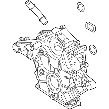 Ford LC3Z-6019-C Cover - Cylinder Front