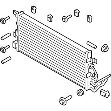 Ford BB5Z-19712-C Condenser Assembly