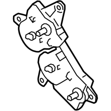 Ford YS4Z-18549-AA Housing Assembly - Heater Controls