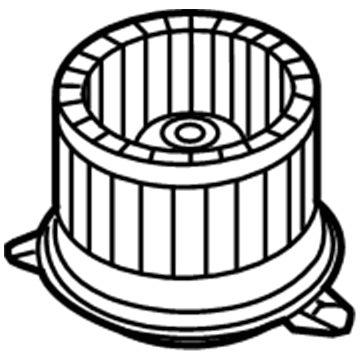 Ford YS4Z-19805-AB Blower Assembly
