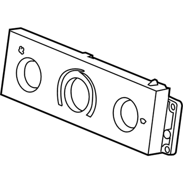 Mercury F8AZ-19980-AA Panel Assembly - Control