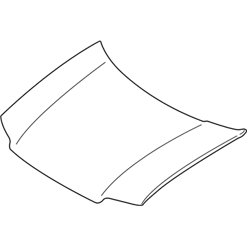 Mercury 8E6Z-16612-A Hood Assembly