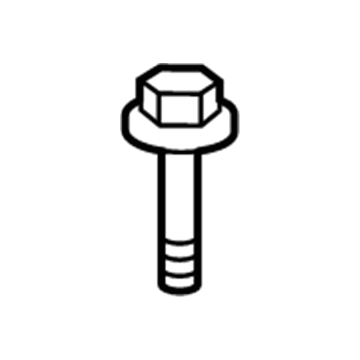 Mercury -W708703-S307 Bolt And Washer Assembly - Hex Head