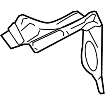 Mercury 9E5Z-5445114-A Trough - Luggage Compartment Drain