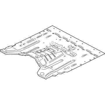Ford LK4Z-6111135-A Pan Assembly - Floor