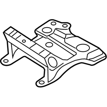 Mercury 6L2Z-78606A50-GA Support - Rear Seat Cushion