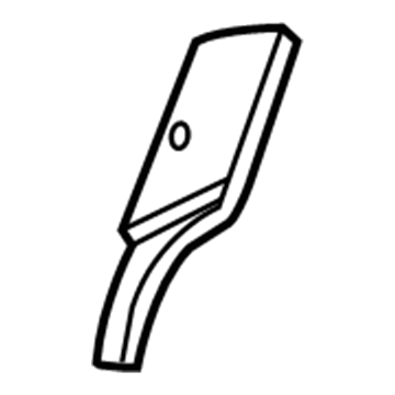 Ford 5C5Z-7861348-CAA Outer Cover, Passenger Side 5C5Z-7861348-CAA Ford Outer Cover, Passenger Side Illustration 1 of 1