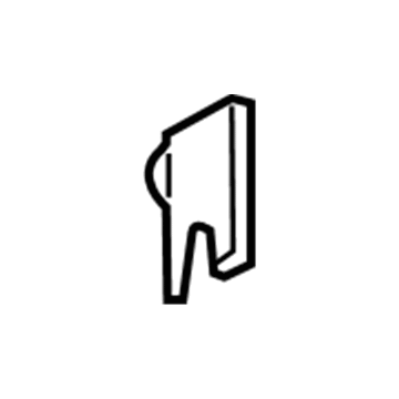 Ford 5C5Z-7861349-MAA Outer Cover, Driver Side 5C5Z-7861349-MAA Ford Outer Cover, Driver Side Illustration 1 of 1