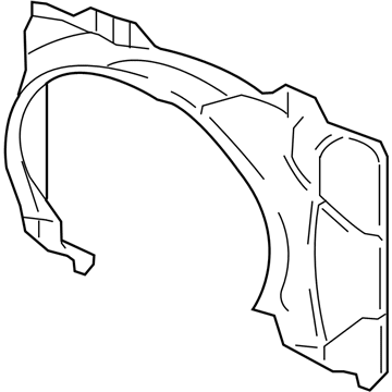 Ford 4L1Z-8146-BA Shroud - Radiator Fan